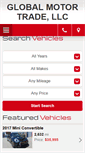 Mobile Screenshot of globalmotortrade.com